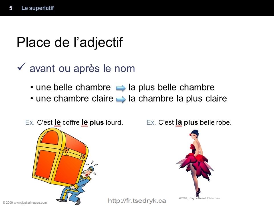 Superlatif grammaire française